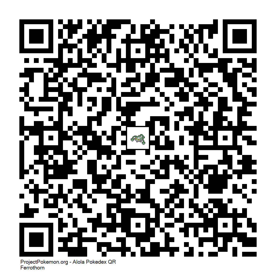 Cdigo QR de Ferrothorn